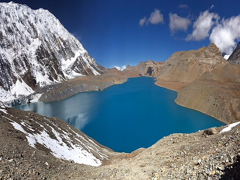 Tilicho Lake Trek, Annapurna Range Trek, Nepal Trekking Adventure, High Altitude Glacier Lake